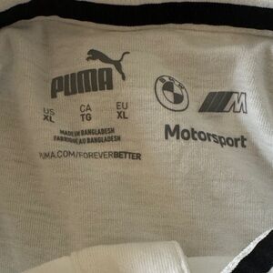 BMW Motorsport Logo Tee in White